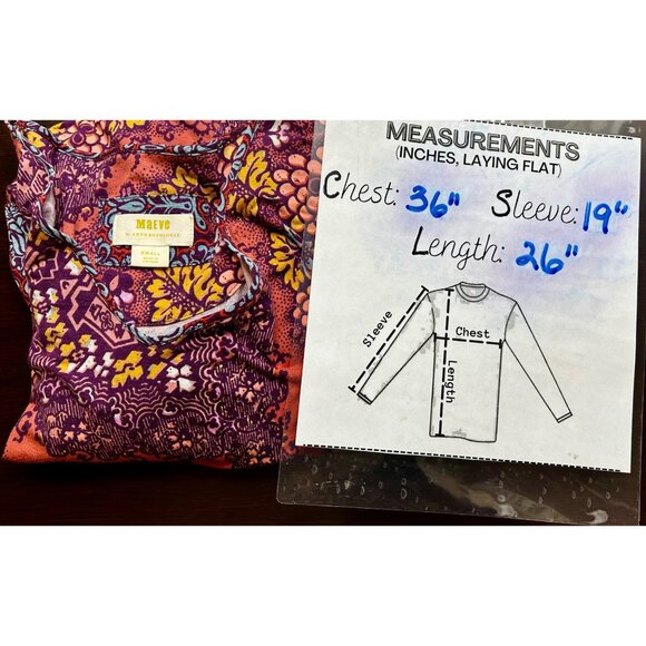 Anthropologie Maeve Boho Cottagecore Floral Handkerchief Hem Tunic Top Sz Small - Picture 6 of 6